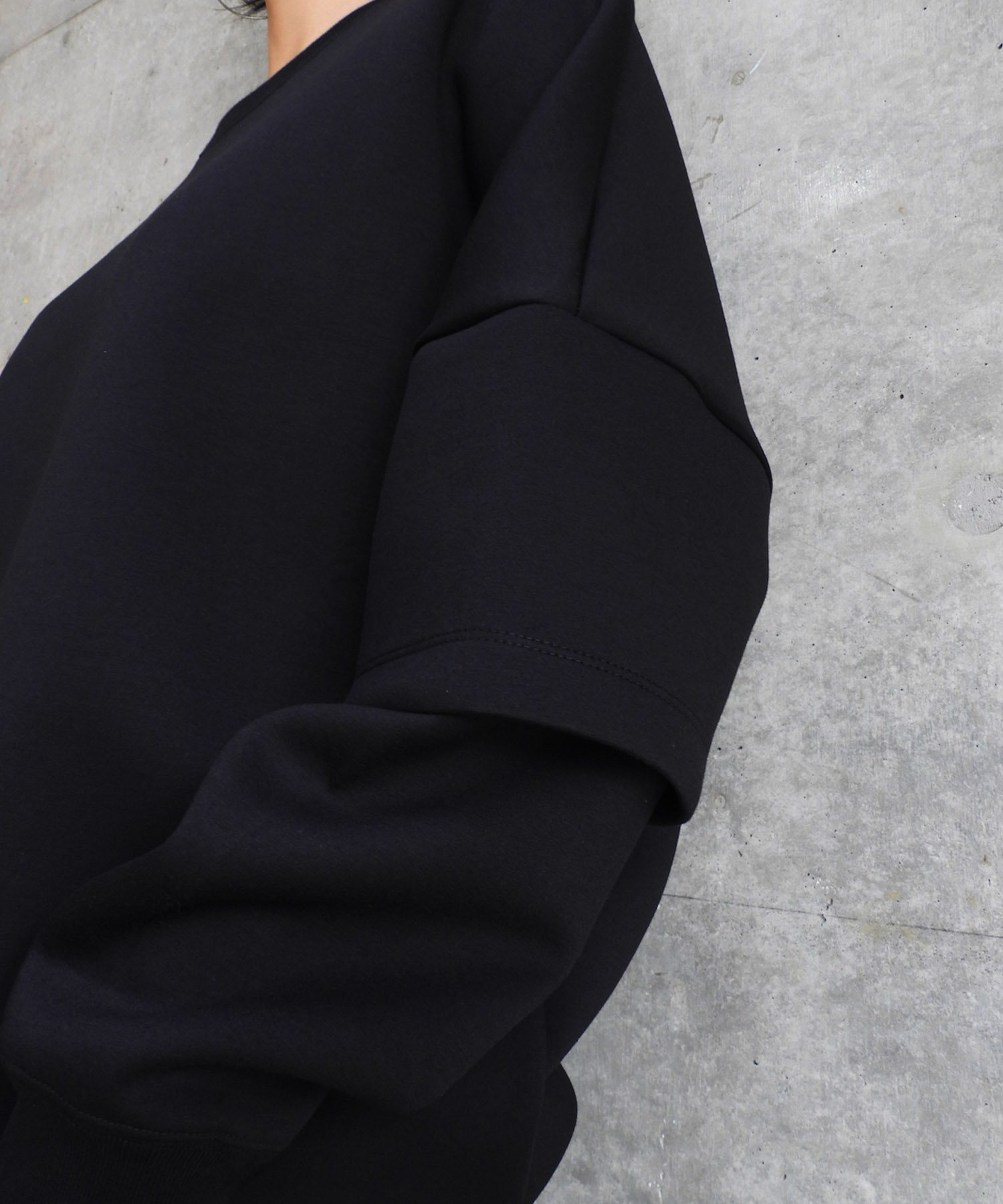 Sweat Double Sleeve top