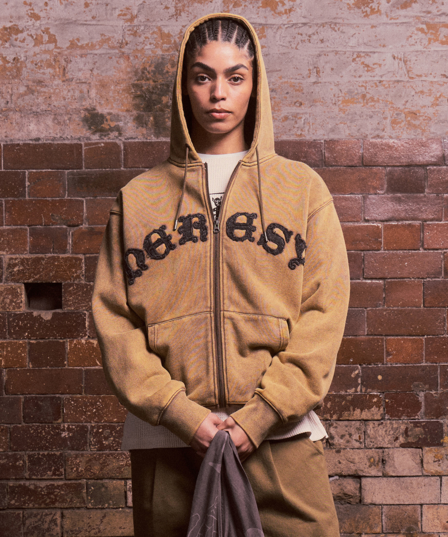 Celtic zip hood