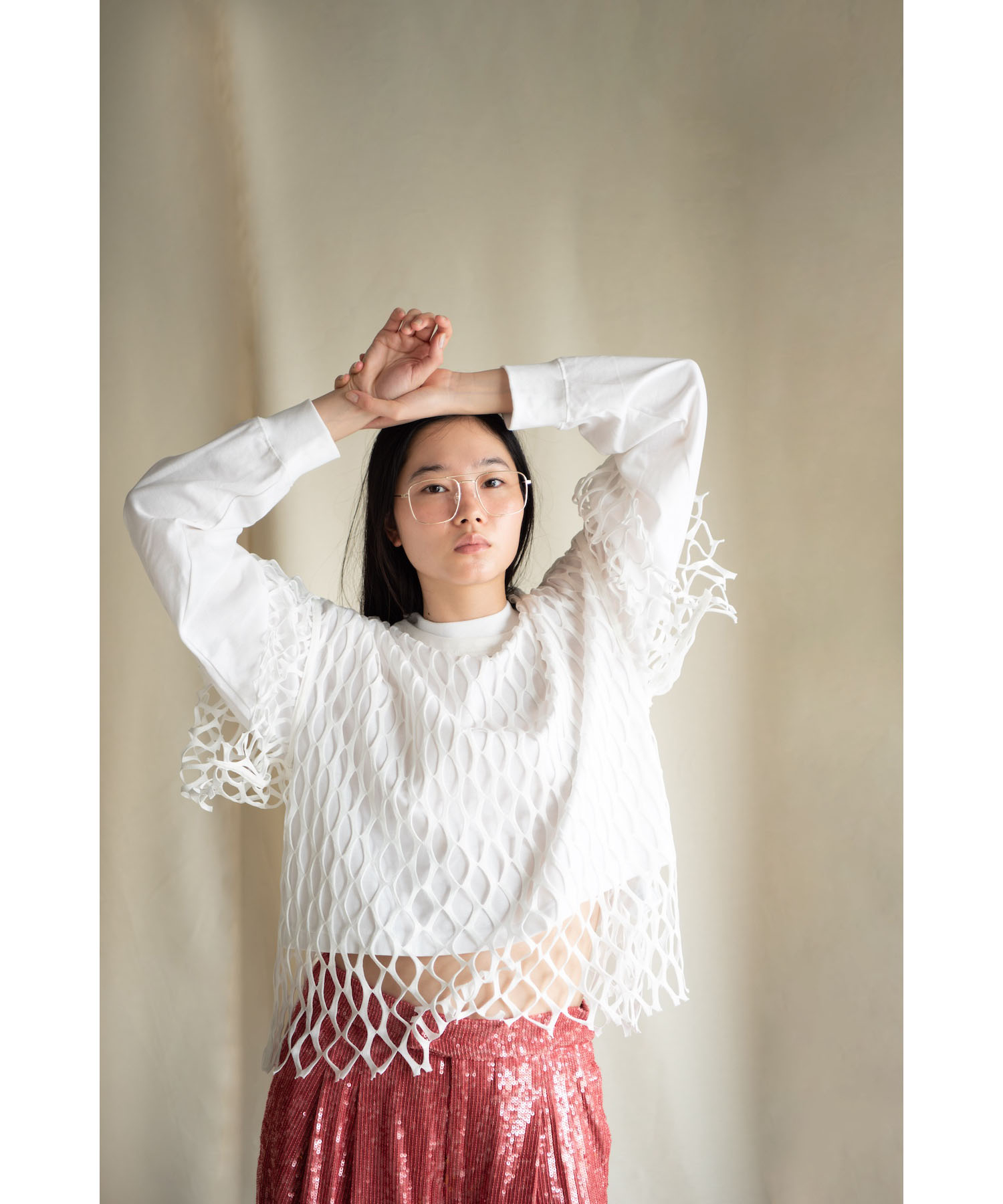 Wide Cropped L/S Tee