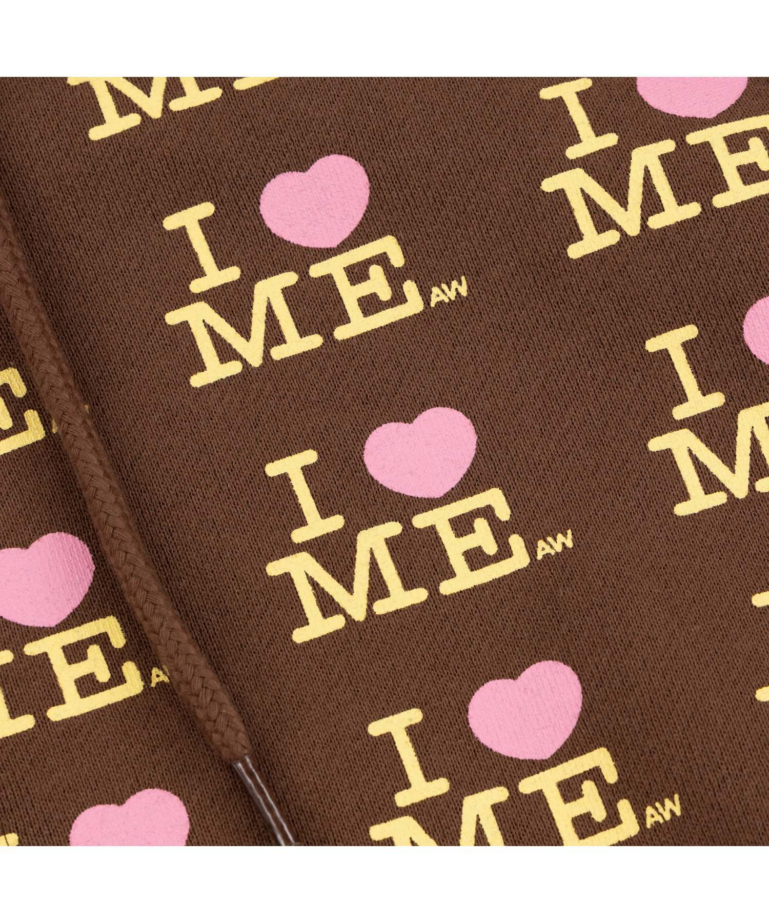 CHOCO I HEART ME SHRUNKEN HOODIE