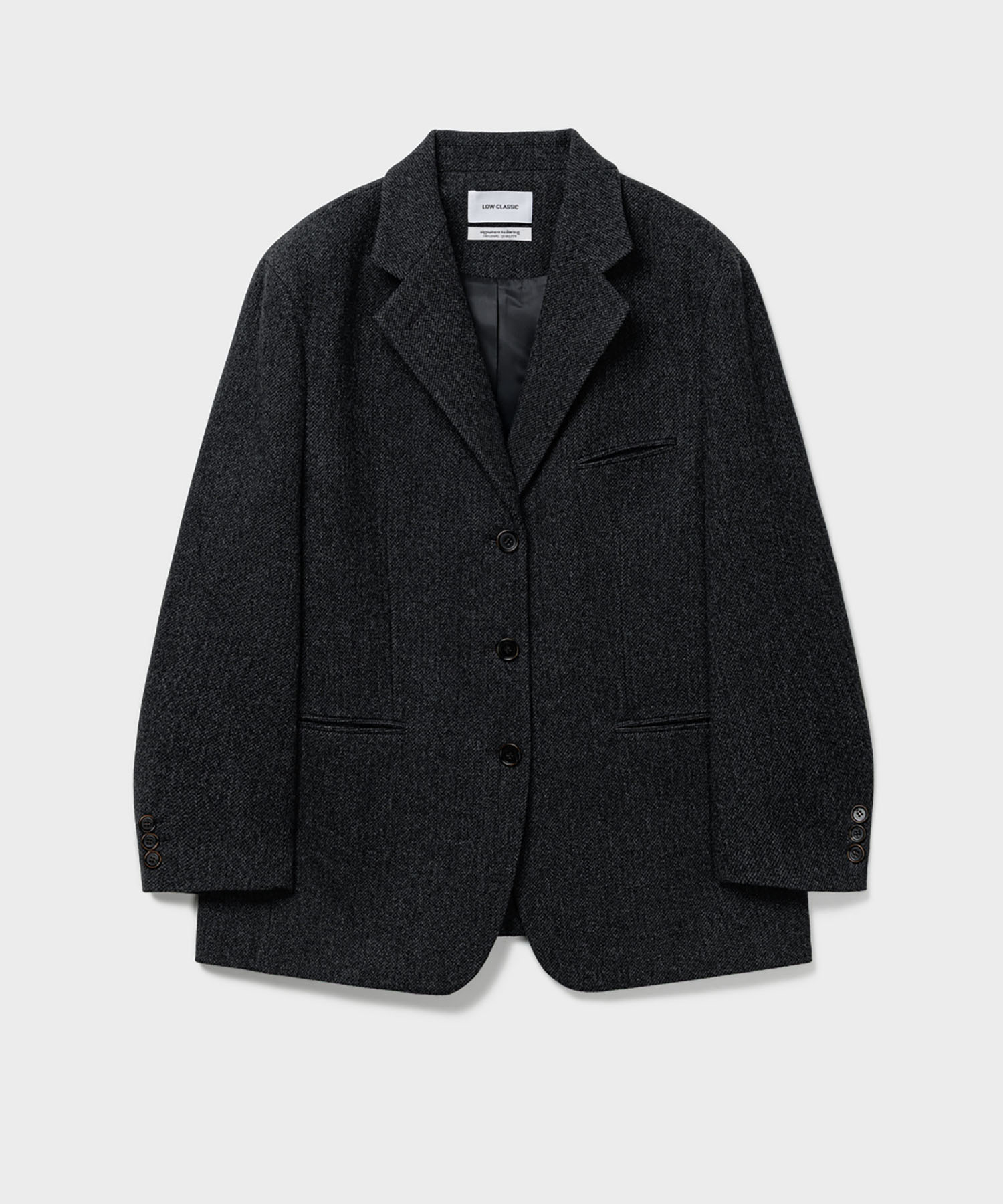 Oversized Wool Tailored Jacket