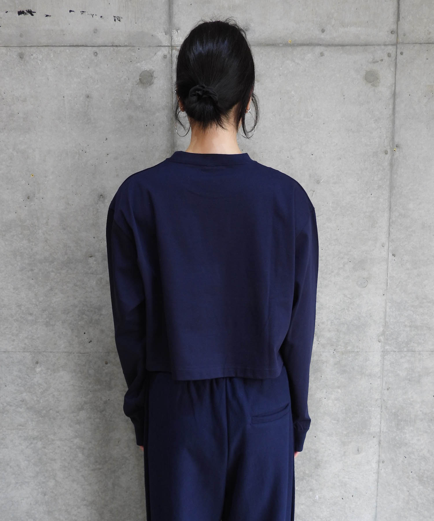 Wide Cropped L/S Tee