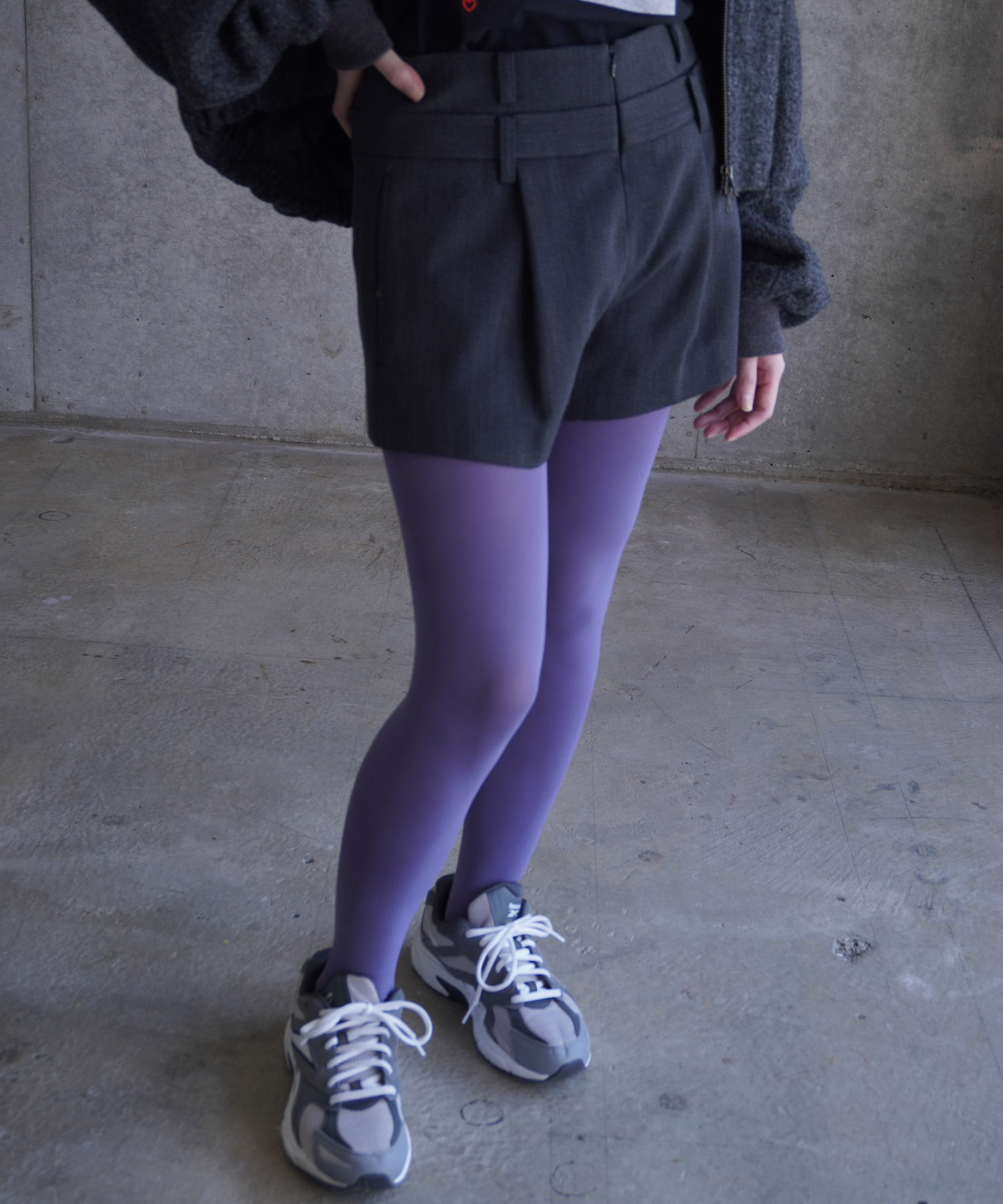 Olivia Premium Tights Purple
