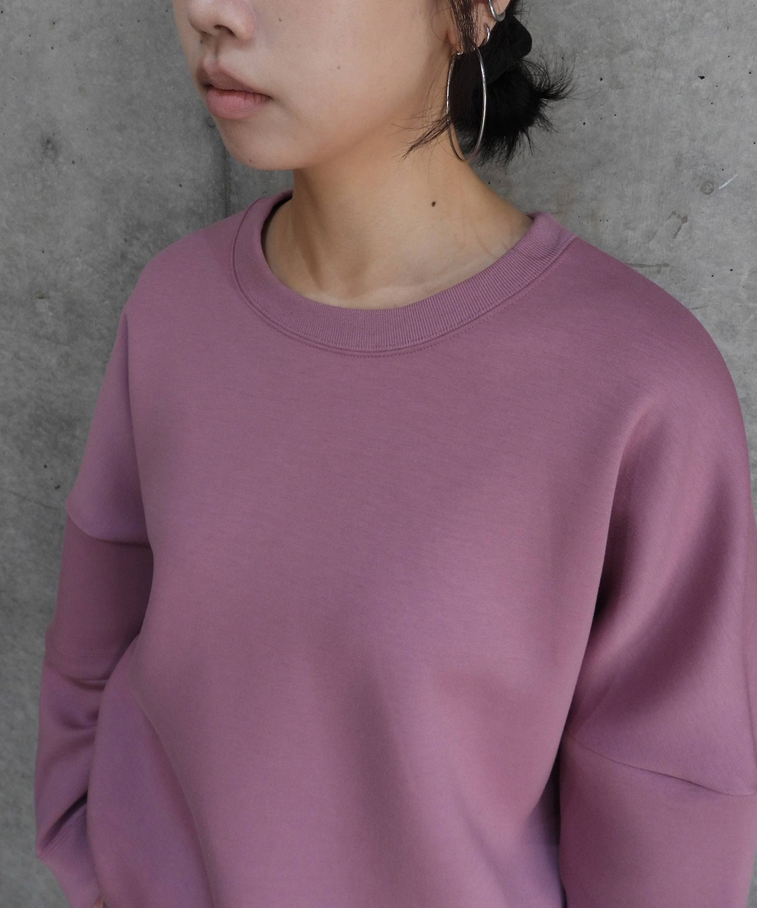 Sweat Double Sleeve top