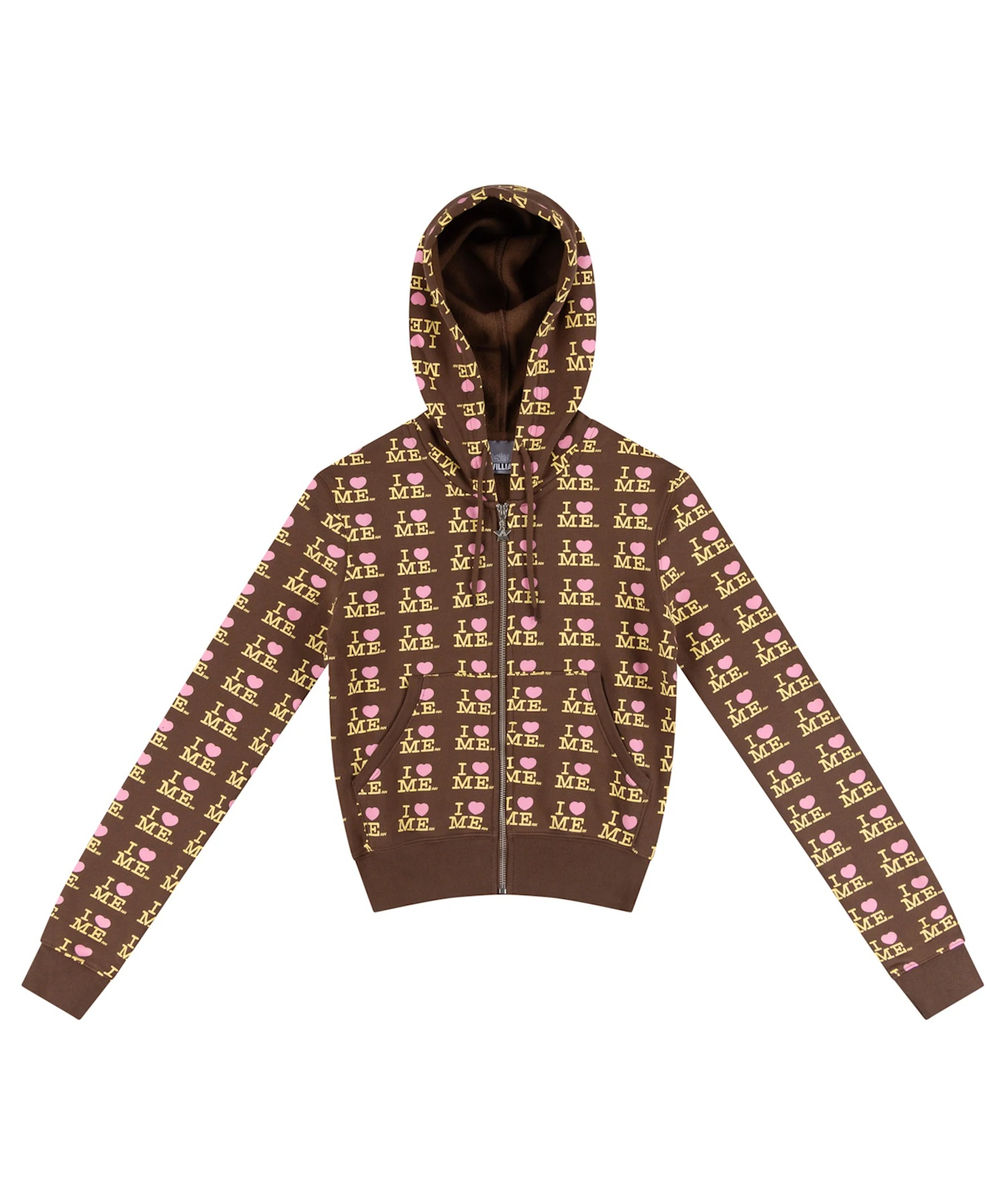 CHOCO I HEART ME SHRUNKEN HOODIE