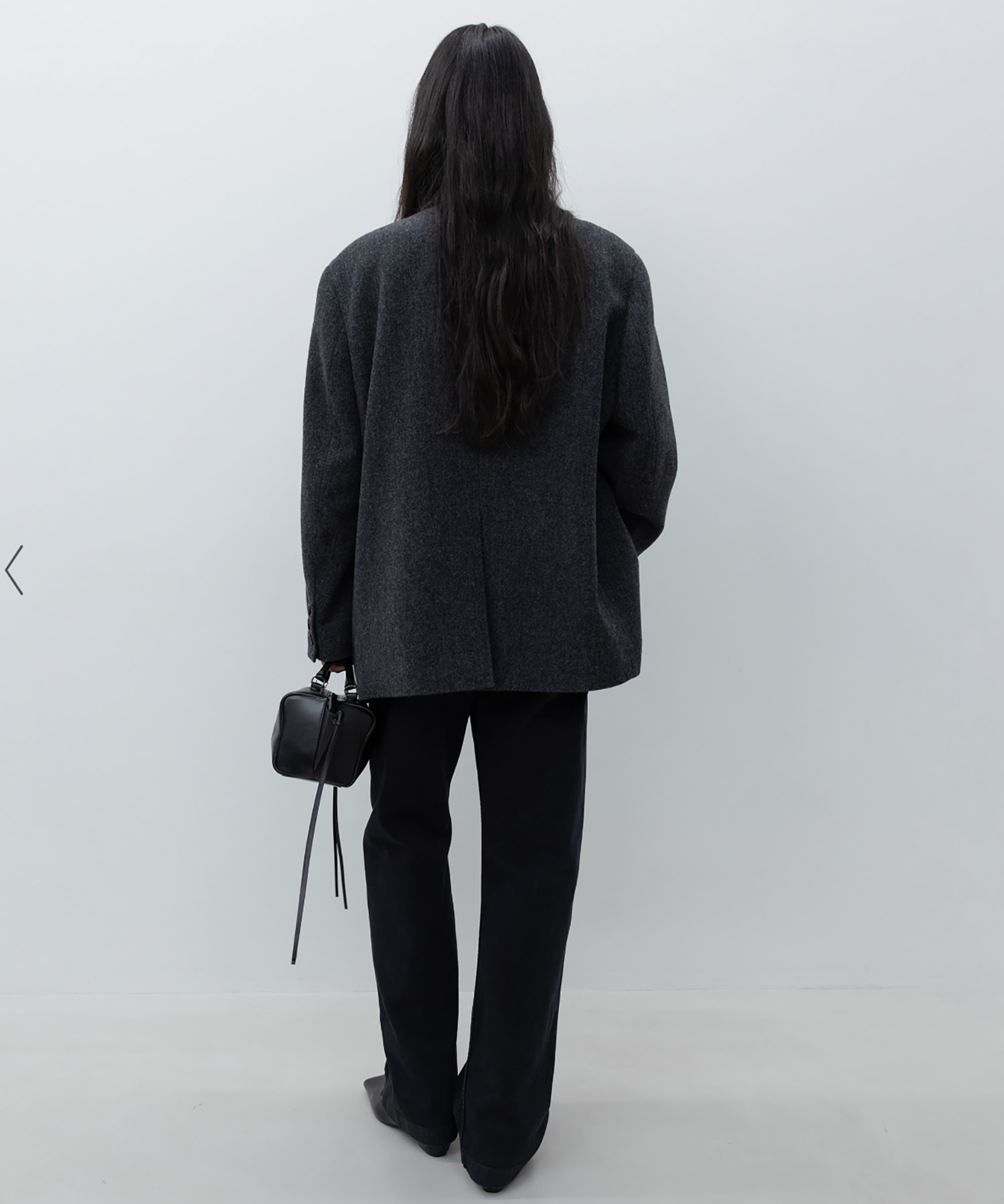 Oversized Wool Tailored Jacket