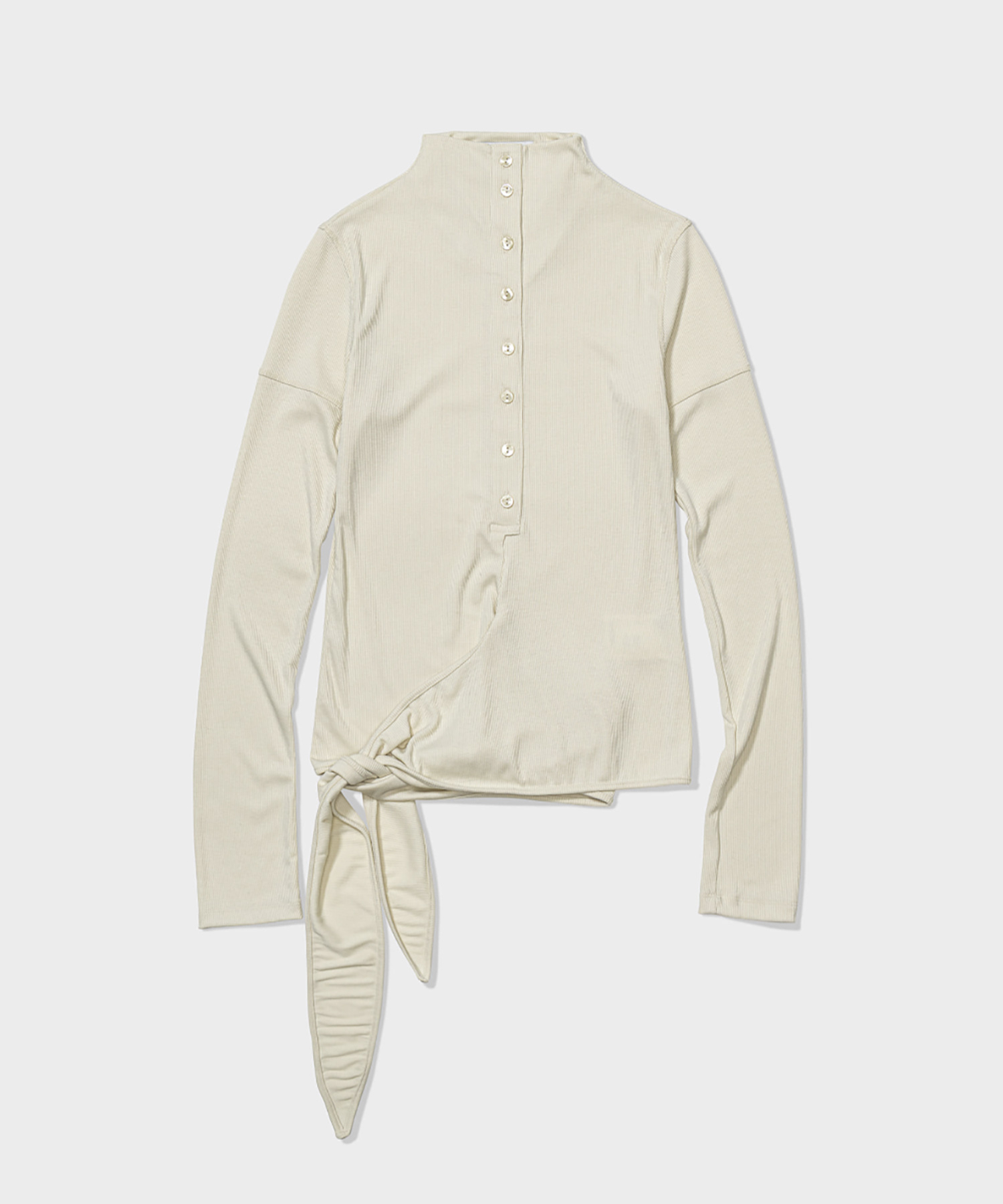Button Up Wrap T-shirt