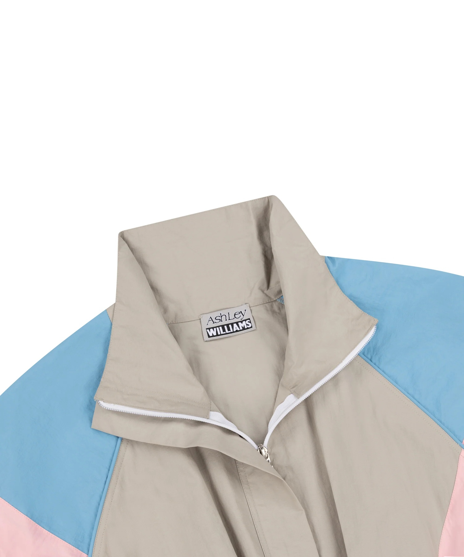 GREY SHORT WINDBREAKER DRESS