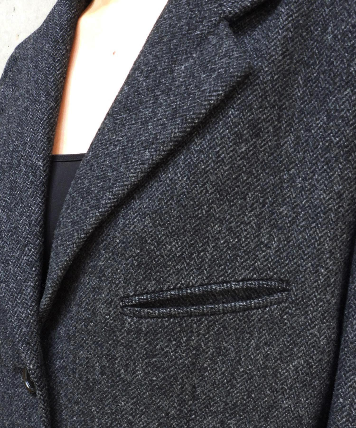 Oversized Wool Tailored Jacket
