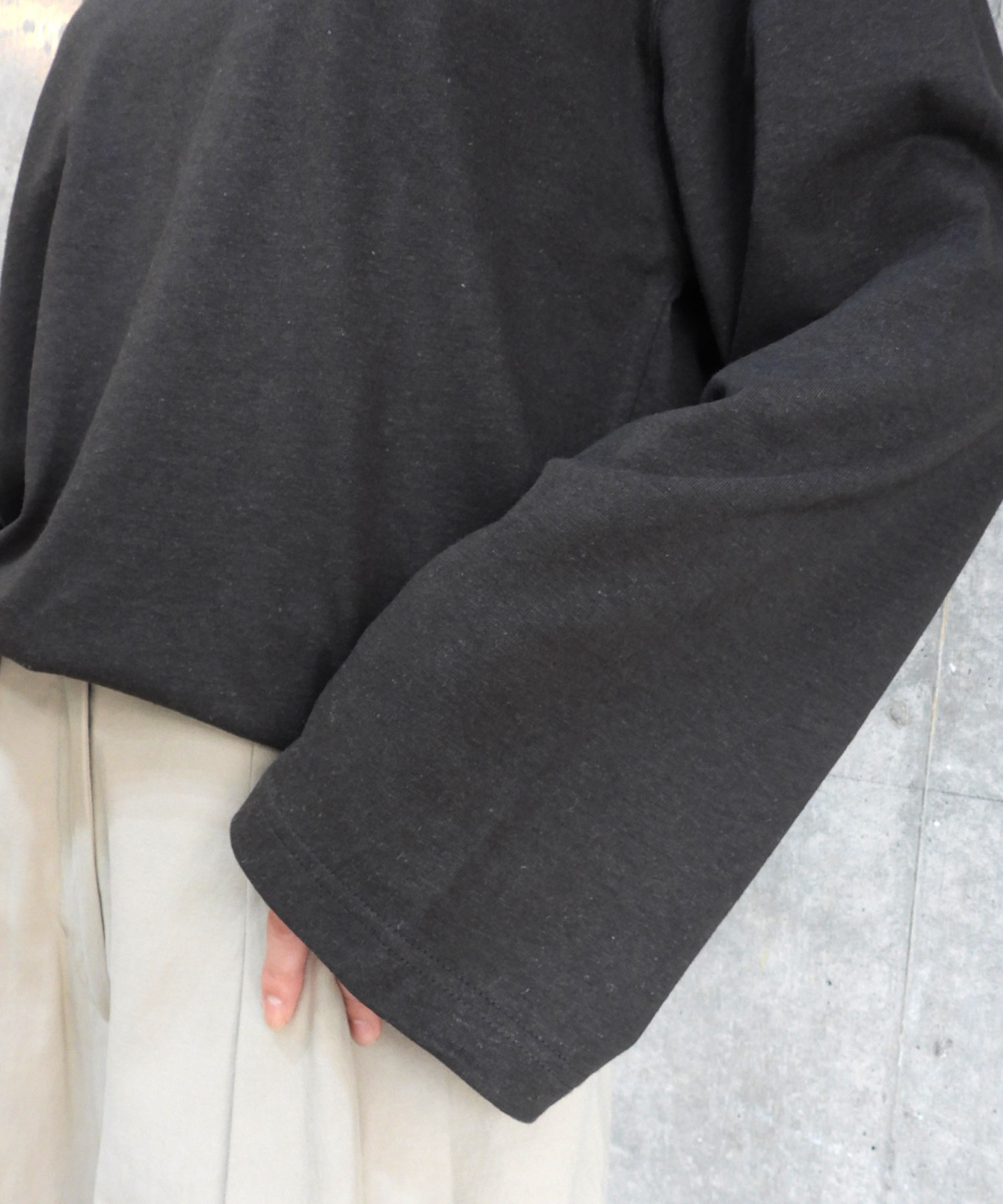 V-neck Long Sleeve Tee