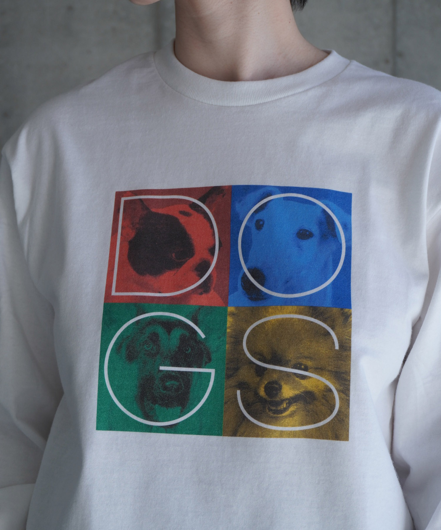 DOGS long sleeve T-SHIRTS