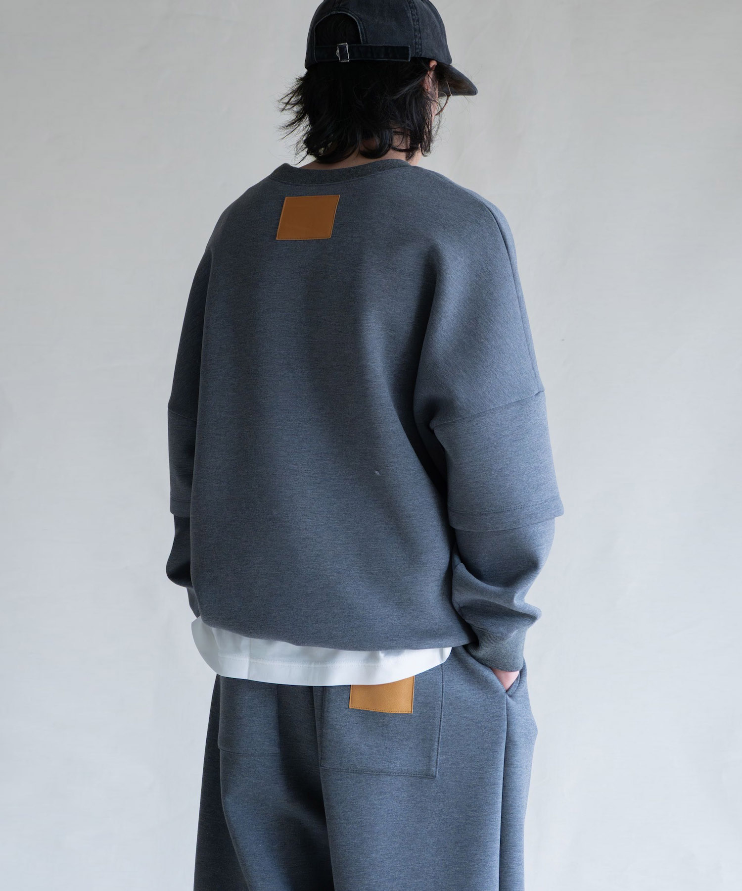 Sweat Double Sleeve top