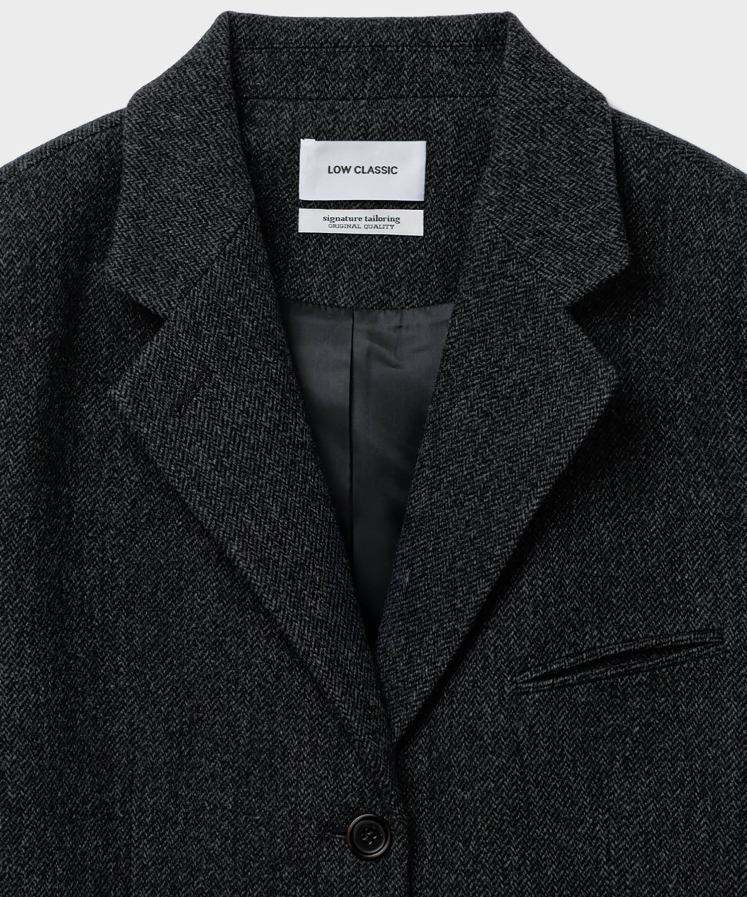 Oversized Wool Tailored Jacket