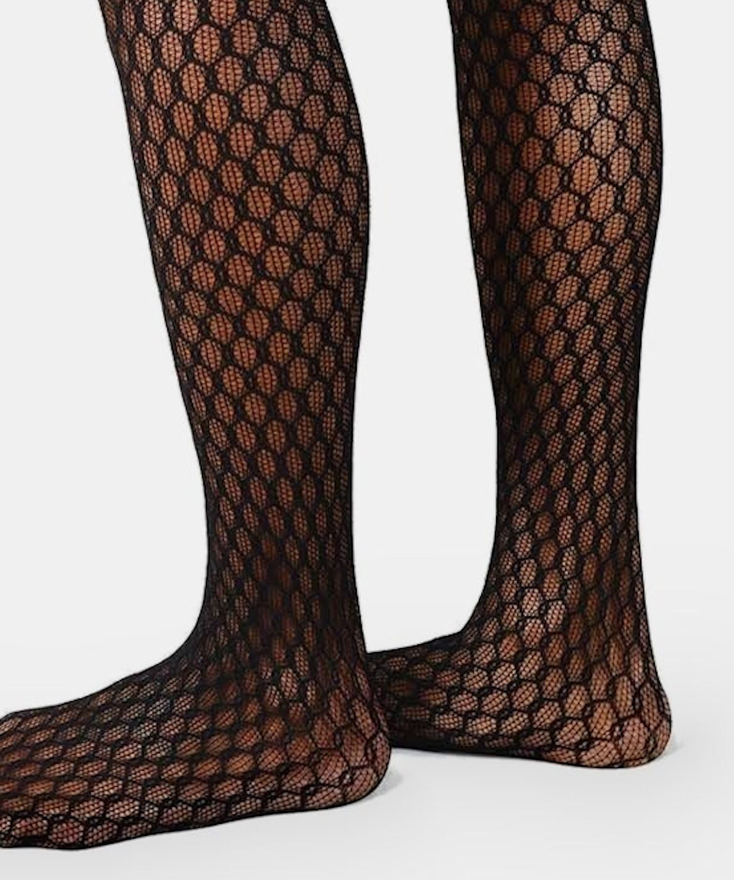 Laura Net Tights Black