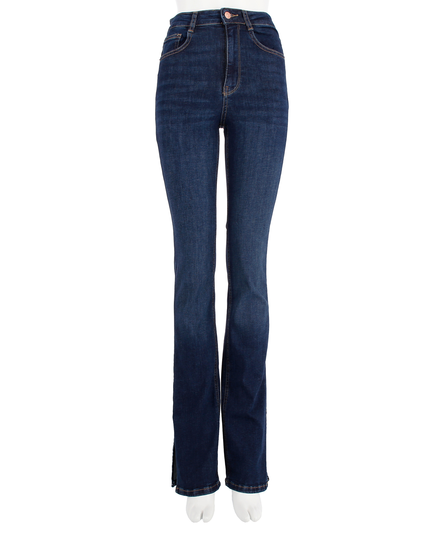 Molly slit jeans Rinse
