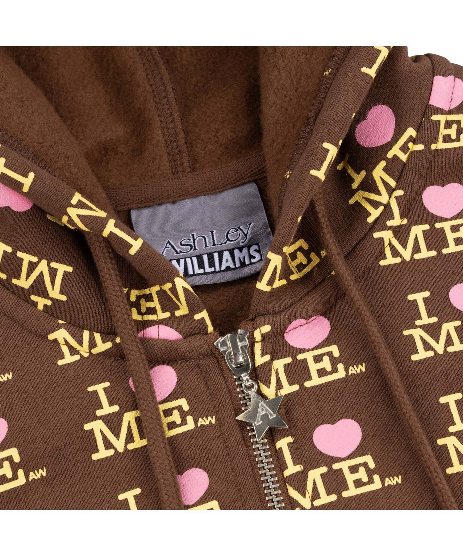CHOCO I HEART ME SHRUNKEN HOODIE