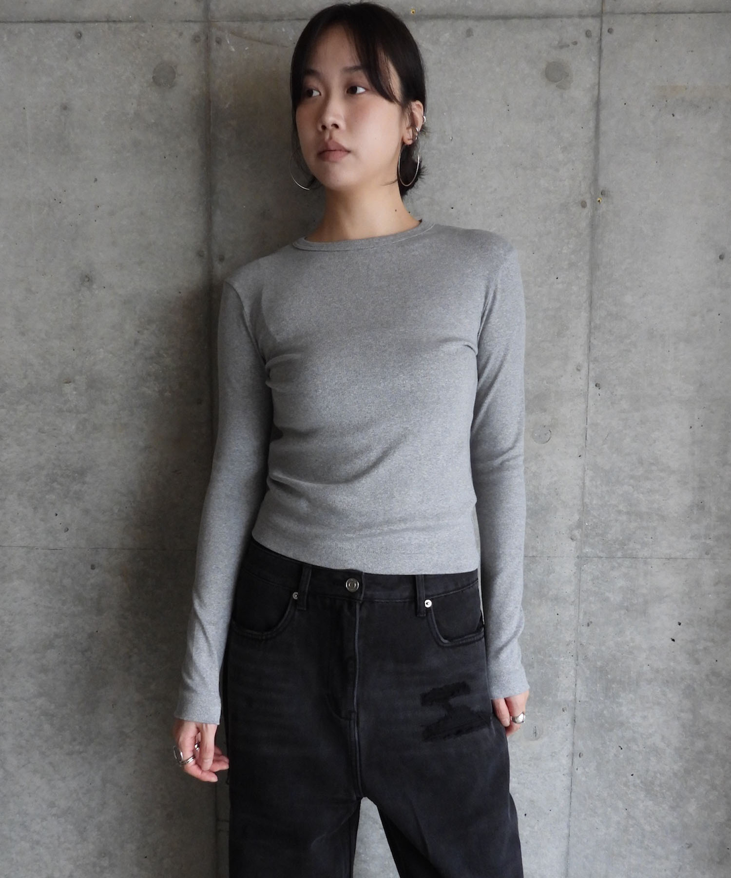 RIB L/S TEE
