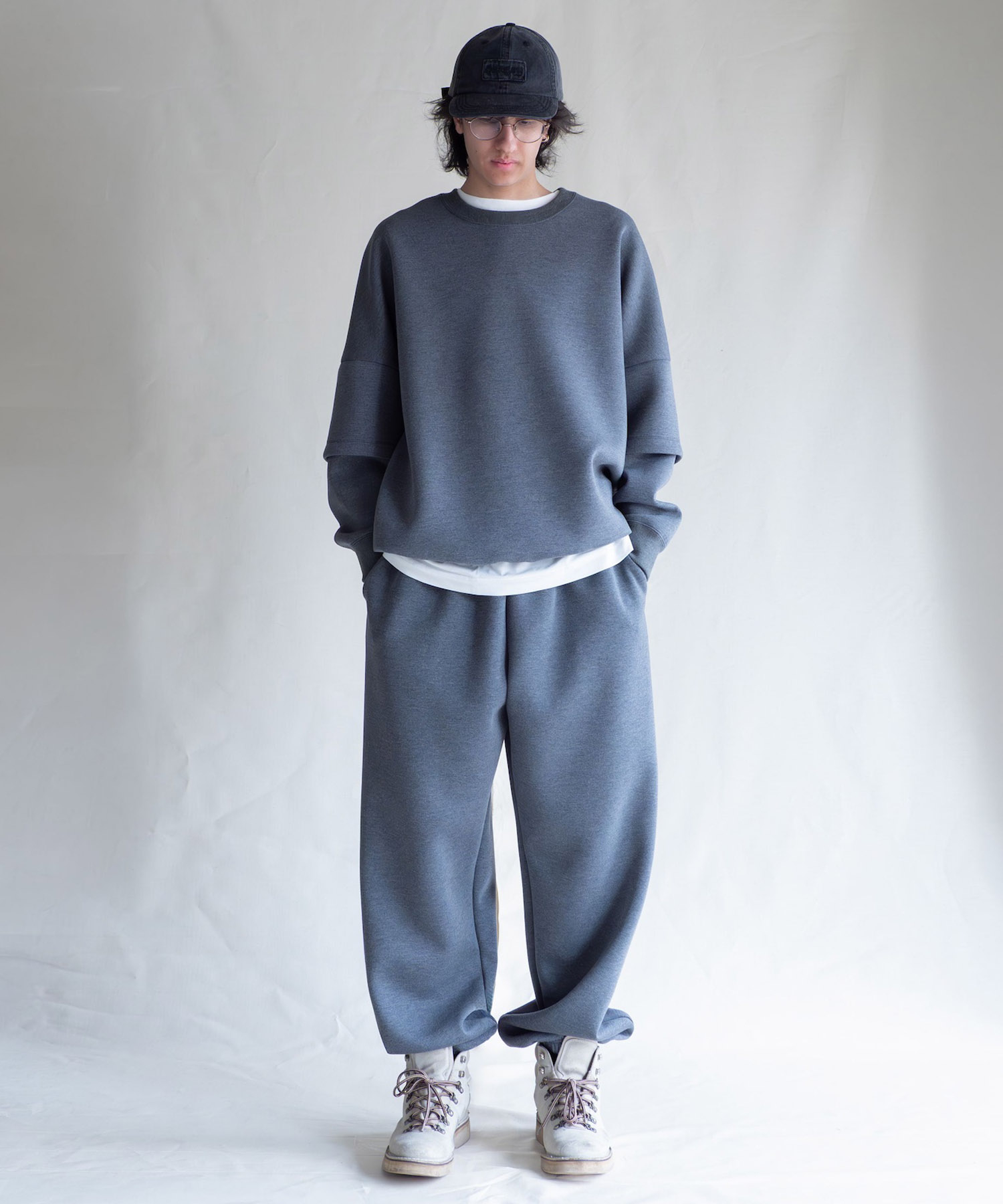 Sweat Double Sleeve top
