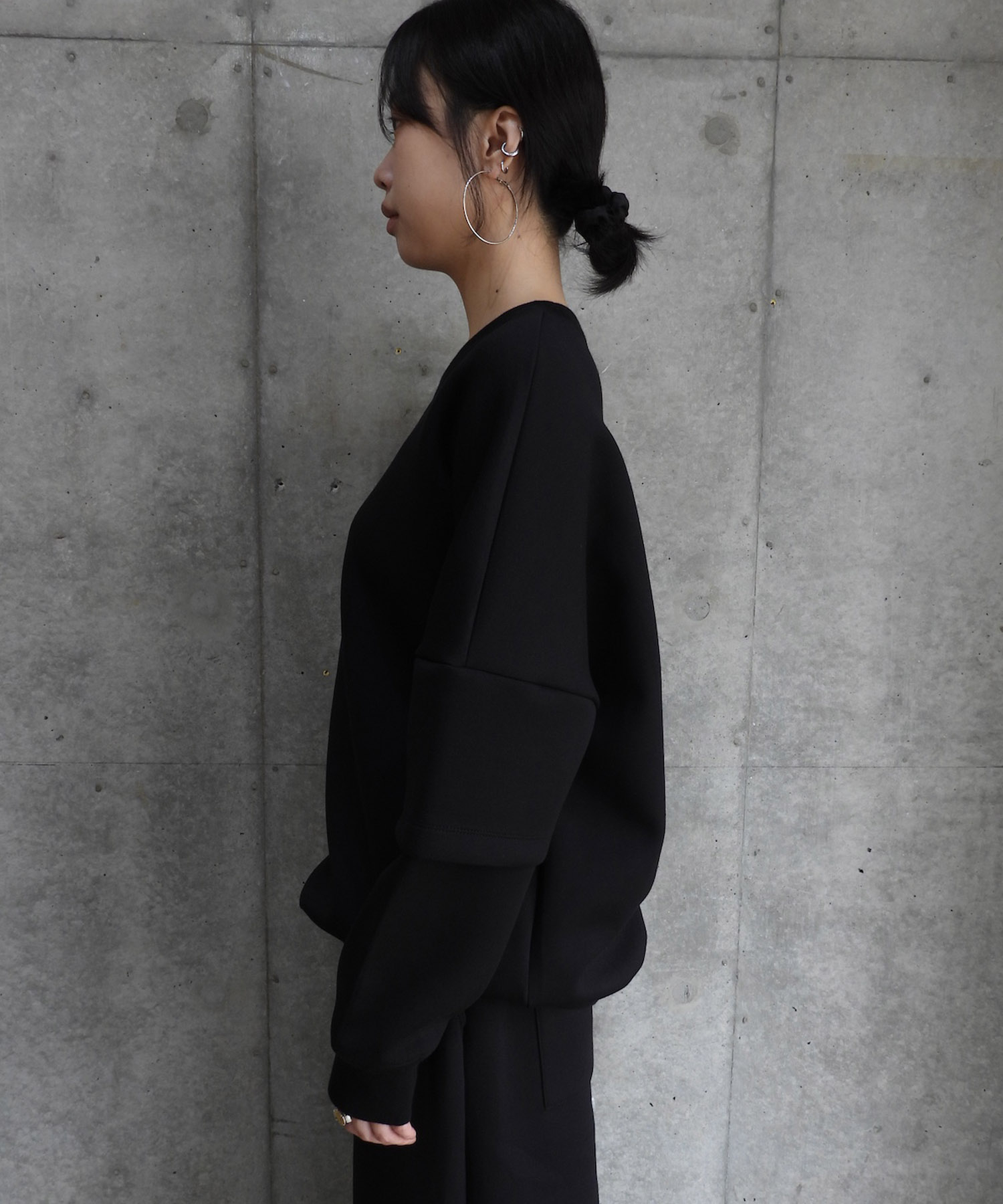 Sweat Double Sleeve top
