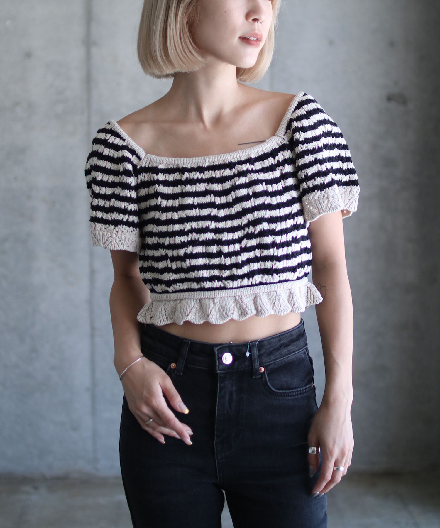 Mimi knitted top