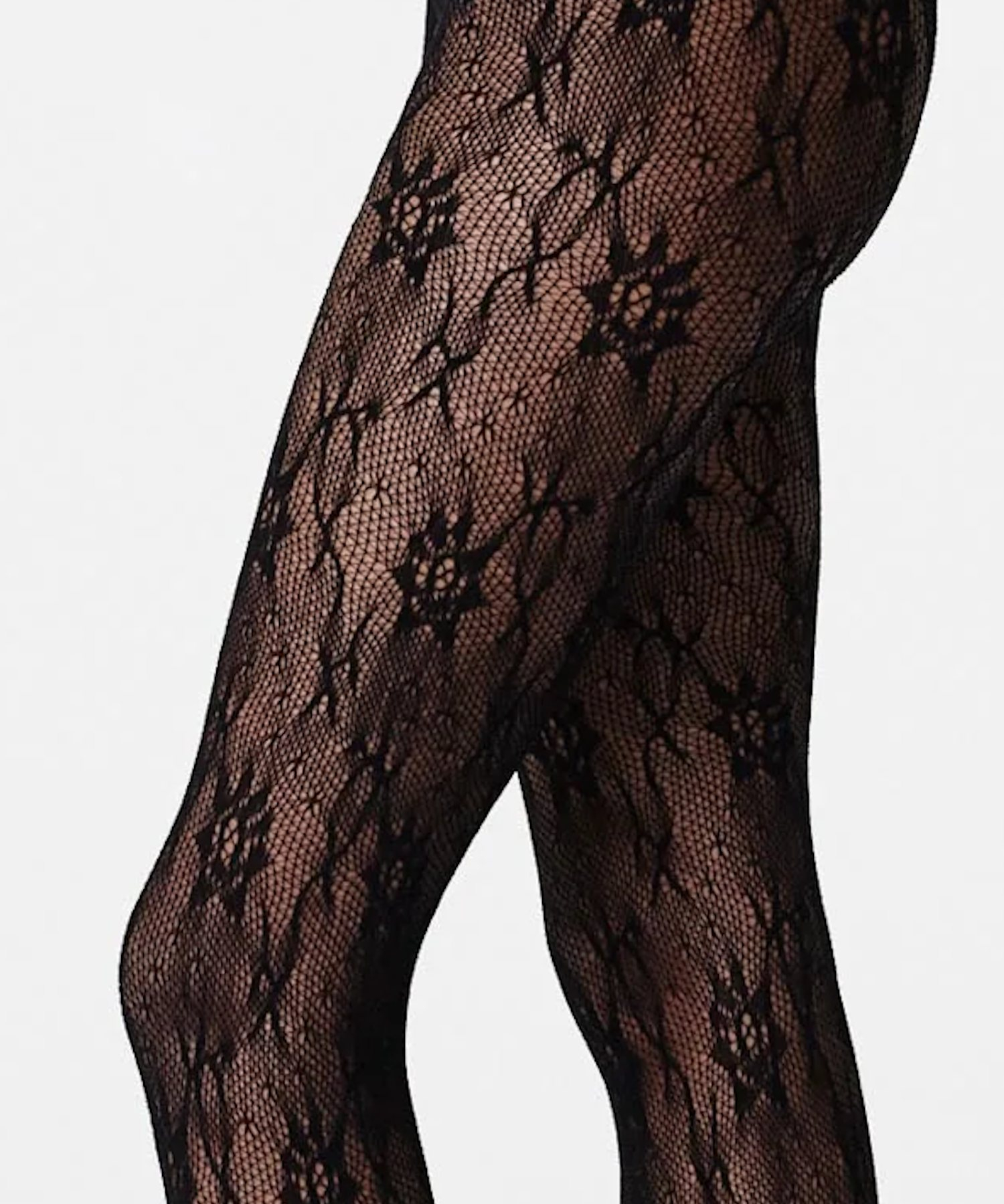 Nova Lace Tights Black