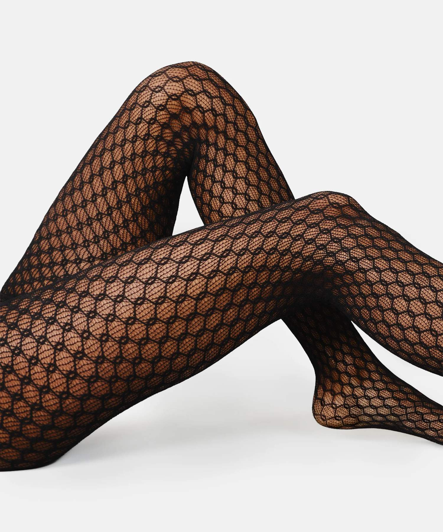 Laura Net Tights Black