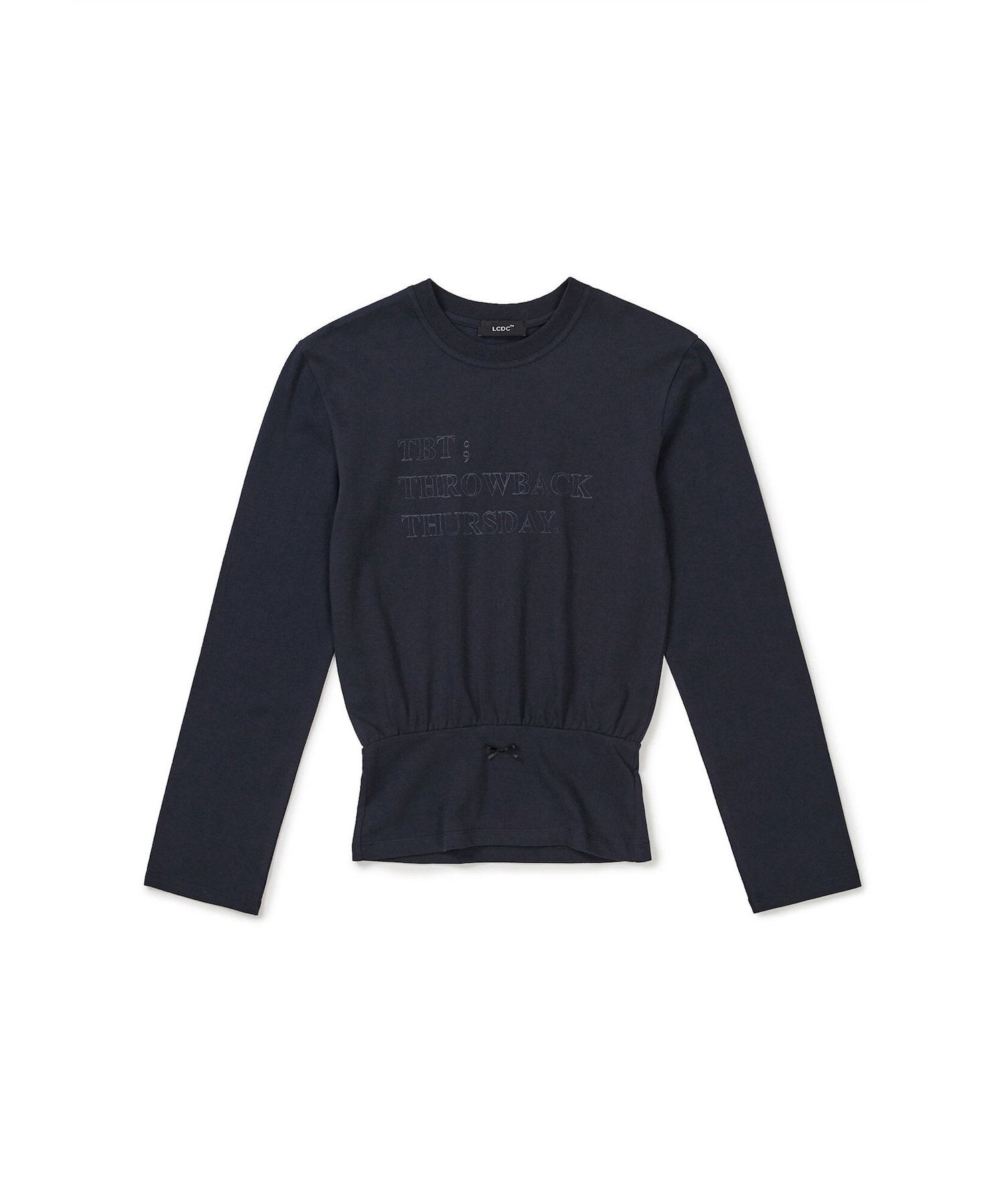 LONG-SLEEVE BODYSUIT