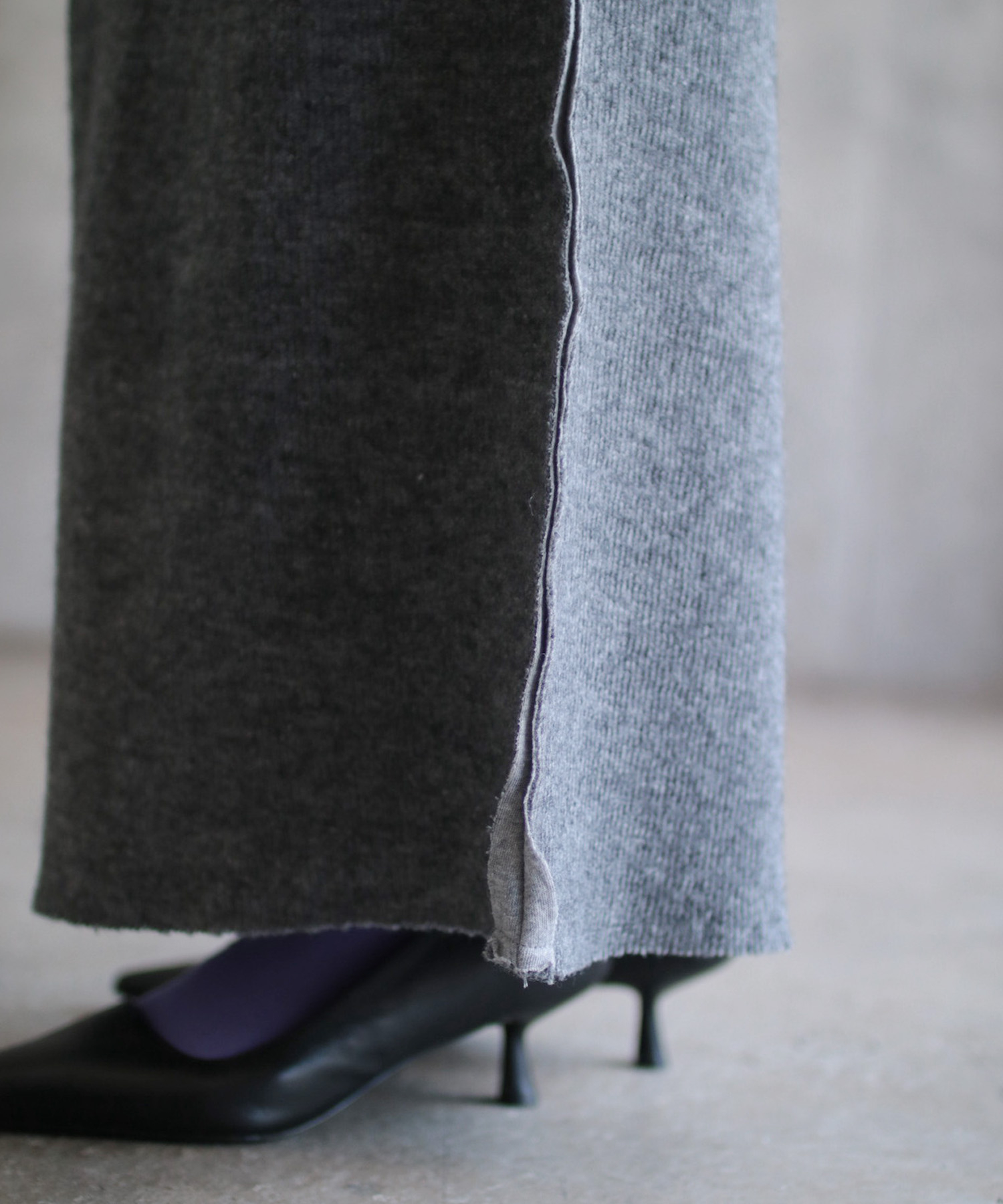 WOOL NYLON SKIRT