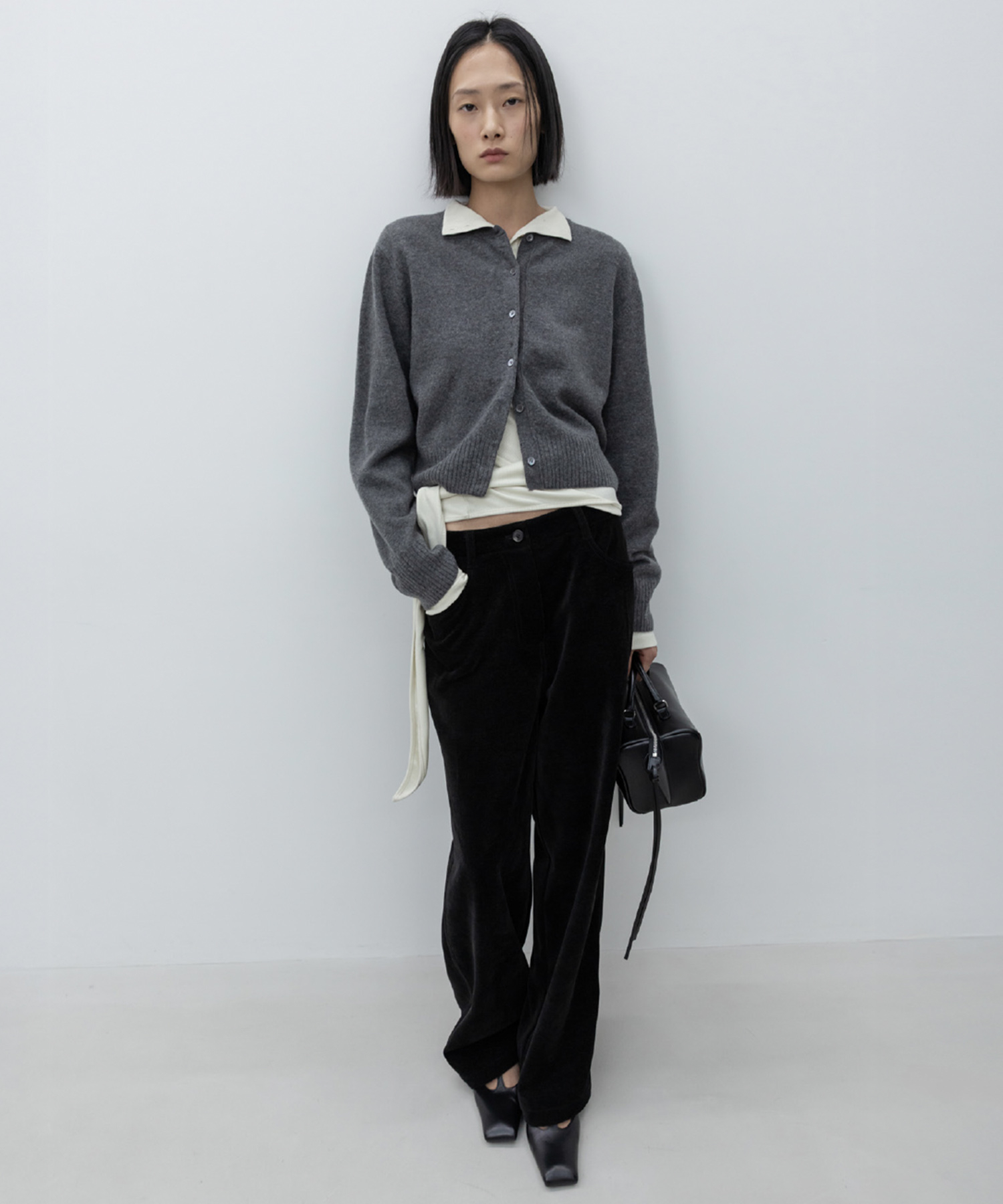 Button Up Wrap T-shirt