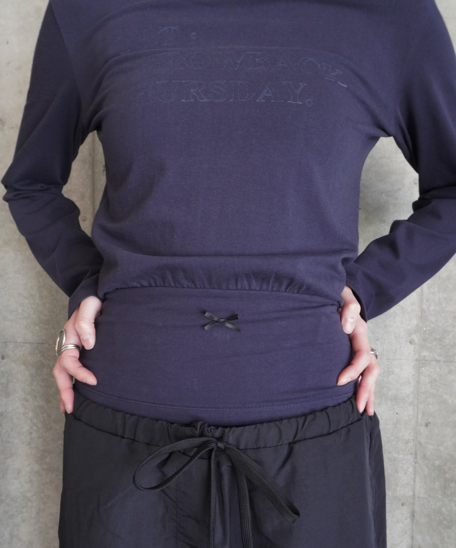 LONG-SLEEVE BODYSUIT