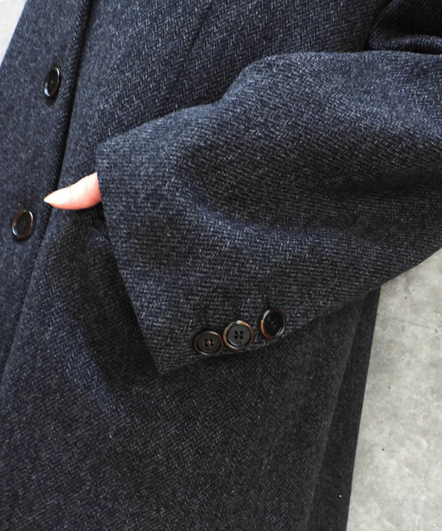 Oversized Wool Tailored Jacket