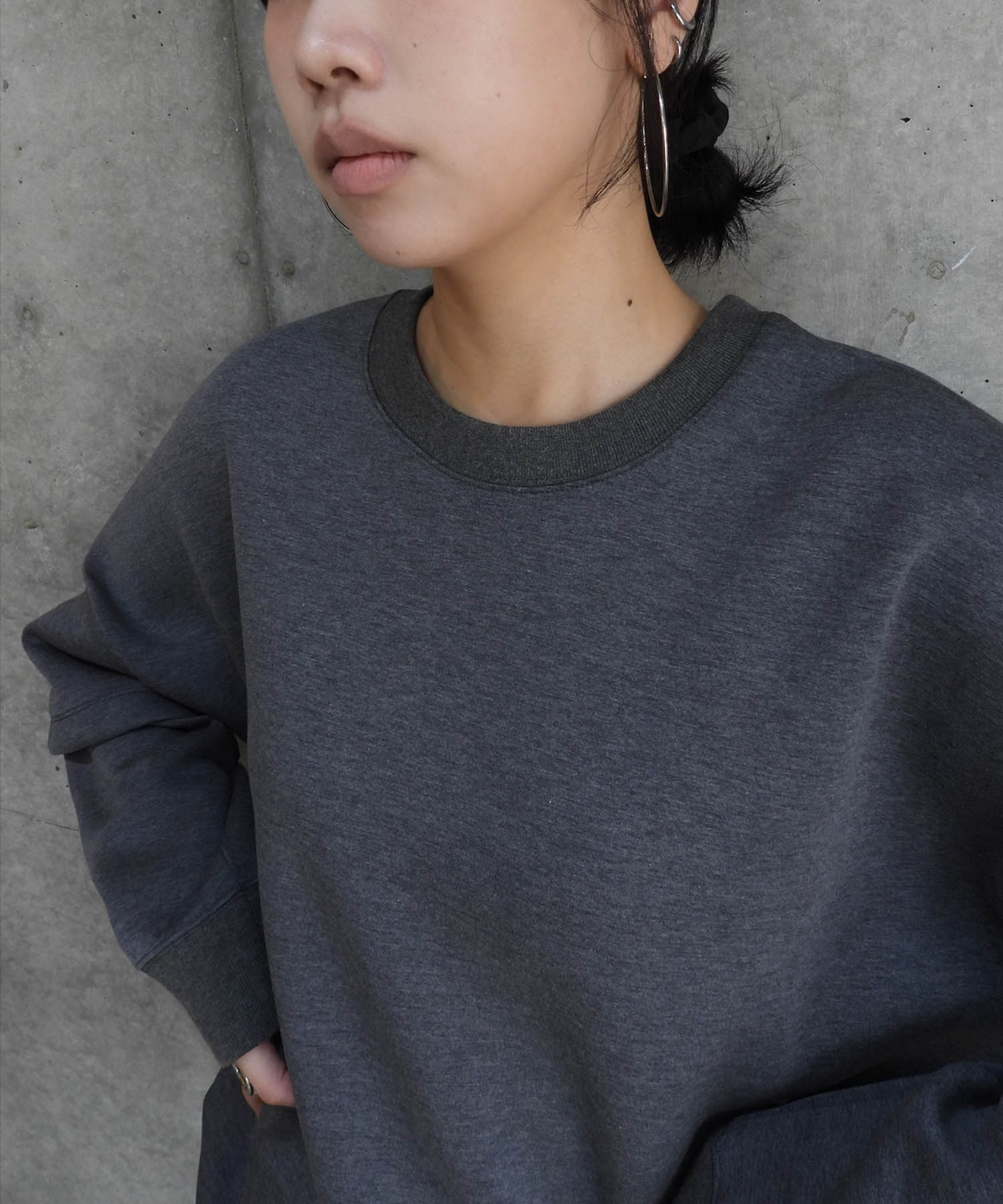 Sweat Double Sleeve top