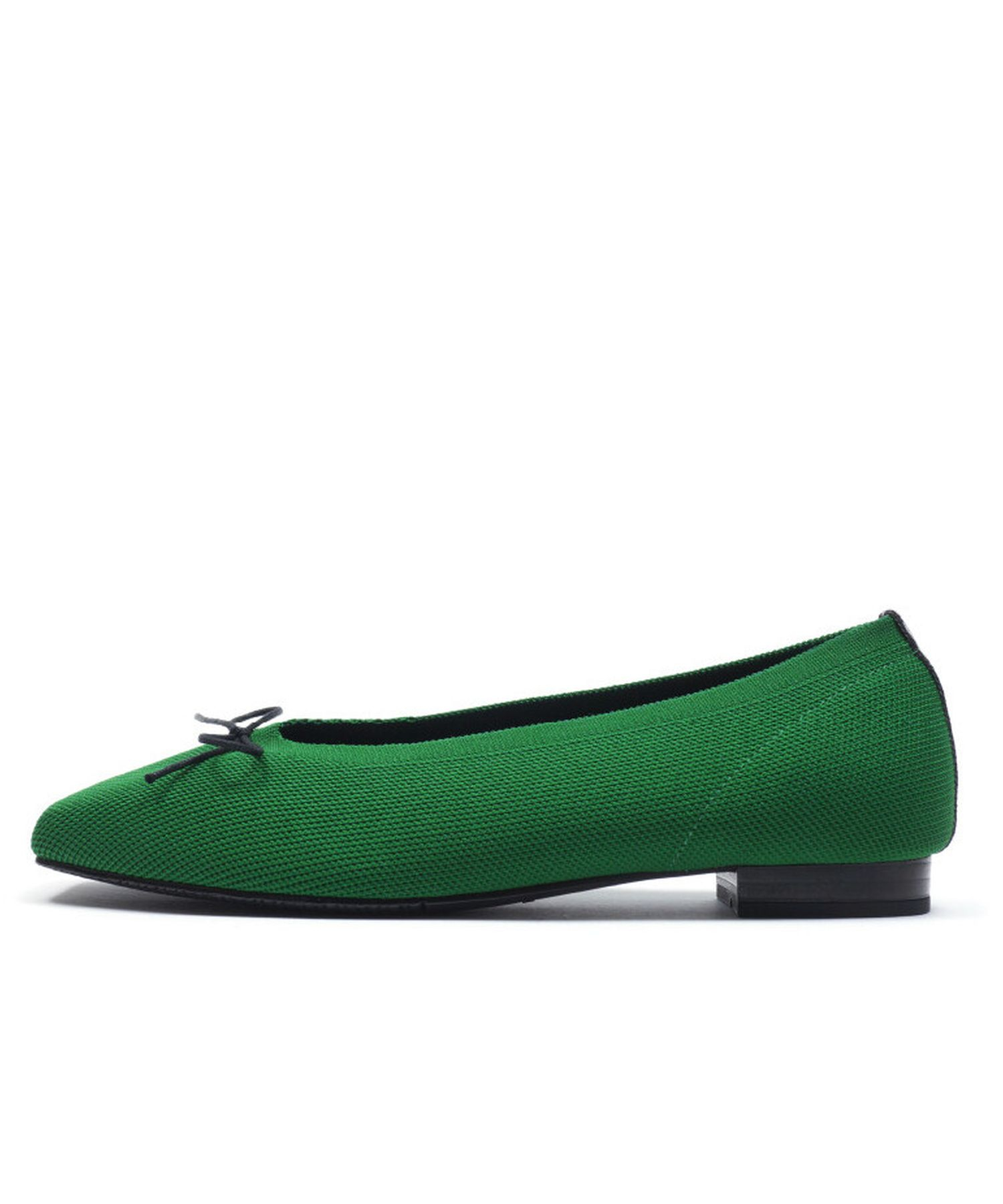 SQUARE FLATS BOW FOREST GREEN