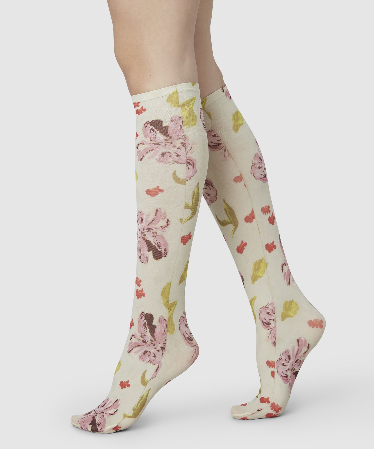 Helen Bullock Floral KH Coconut White