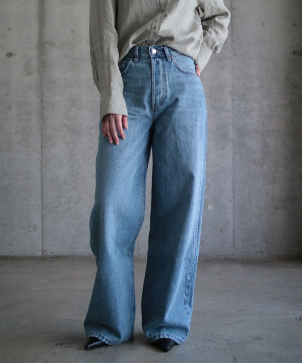 Baggy wide jeans
