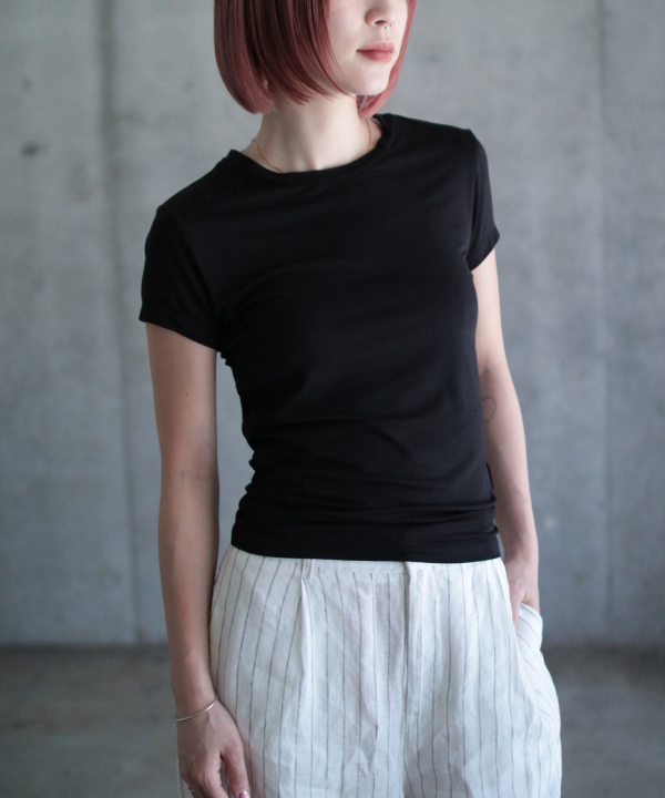 Soft touch short sleeve top