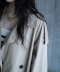 Maxi trench coat