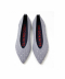 KNIT FLATS POINT Cubic Grey