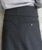 FOLD-OVER CHECK SKIRT