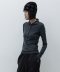 Button Up Wrap T-shirt