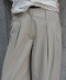 Wide Two-Tuck Pants
