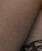 Linnea Lace Over knee Tights Black