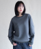 Sweat Double Sleeve top
