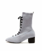KNIT LACE BOOTS GREY