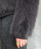 NEW FUR ZIP-UP JACKET