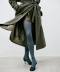 Clara Retro Patterned Tights Dusty blue