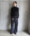 Wool jersey High Neck Top