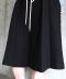 PLEATS DETAIL BERMUDA SHORTS