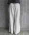 Side Row Edge Slit Pants