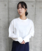 Wide Cropped L/S Tee